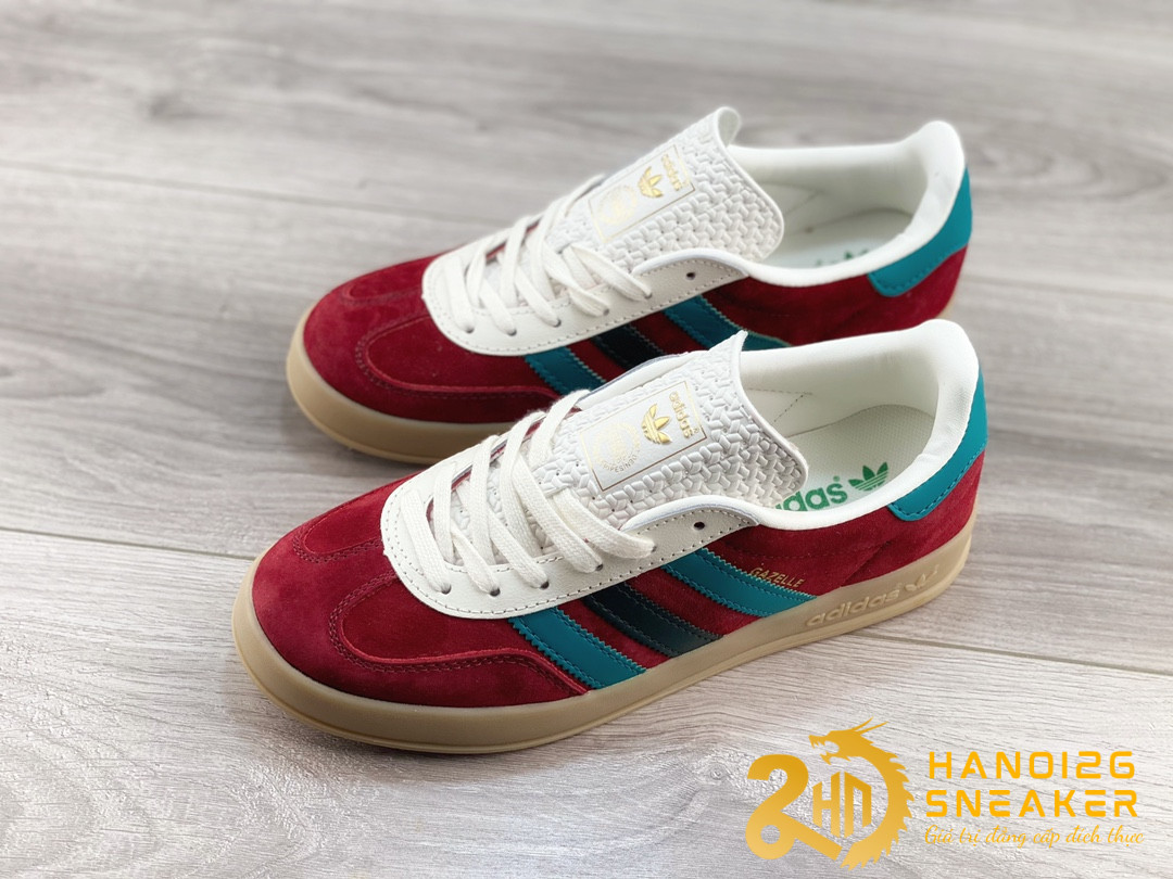 Giày Adidas Gazelle Indoor Collegiate Burgundy (1)