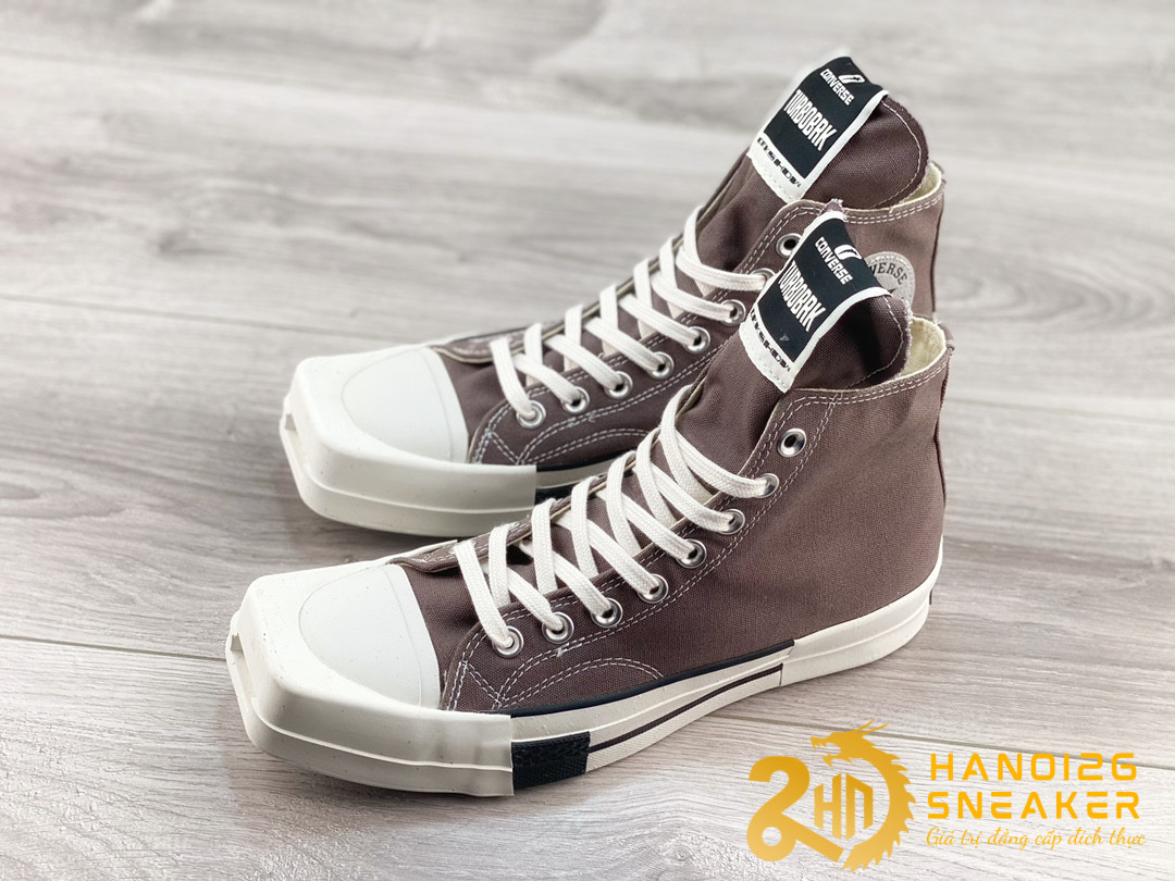 Giày Converse X Rick Owens Premium Brown (1)