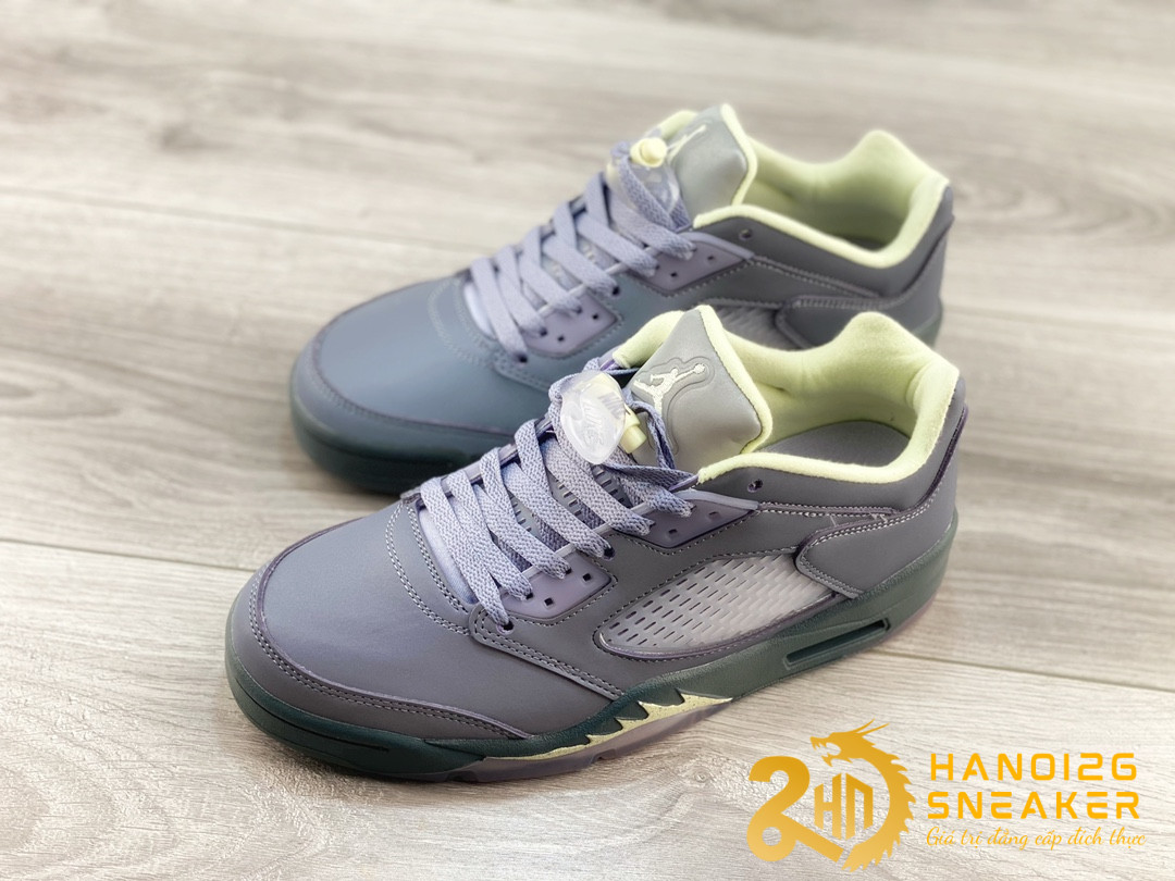Giày Jordan 5 Retro Low Indigo Haze (1)