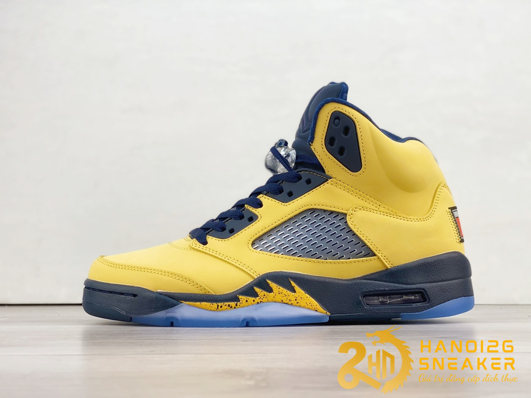 Giày Jordan 5 Retro Michigan 2019