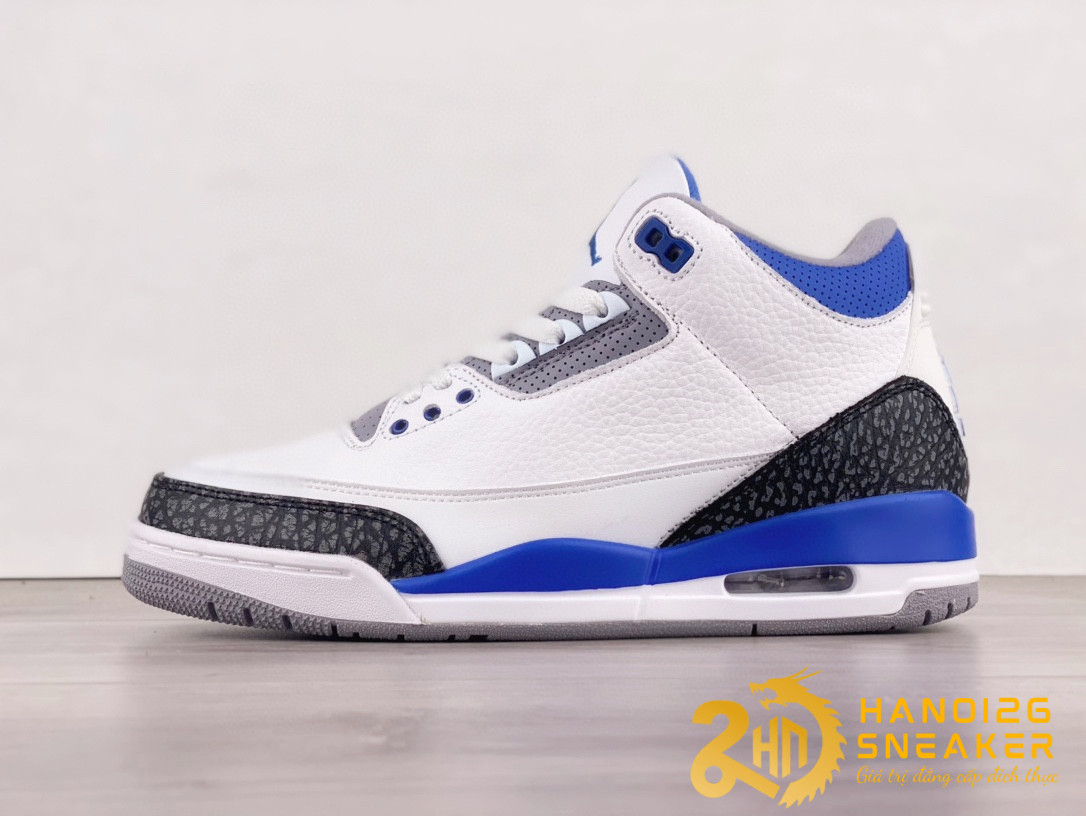 Giày Nike Air Jordan 3 Retro Racer Blue