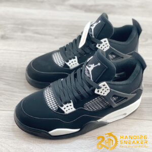 Giày Nike Jordan 4 Retro Military Black (1)