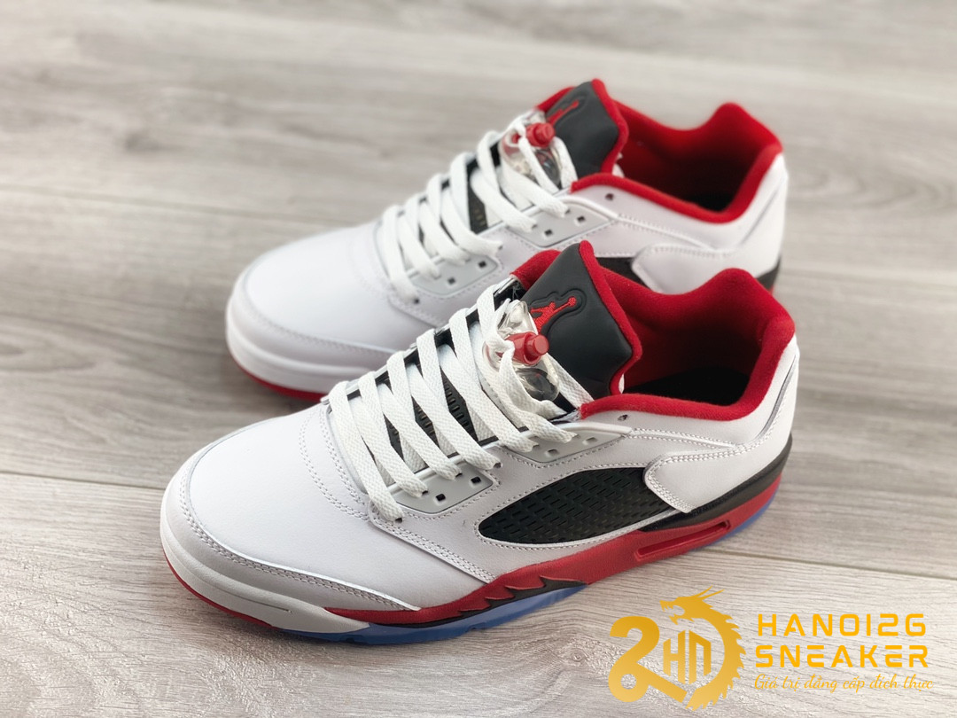 Giày Nike Jordan 5 Retro Low Fire Red (1)