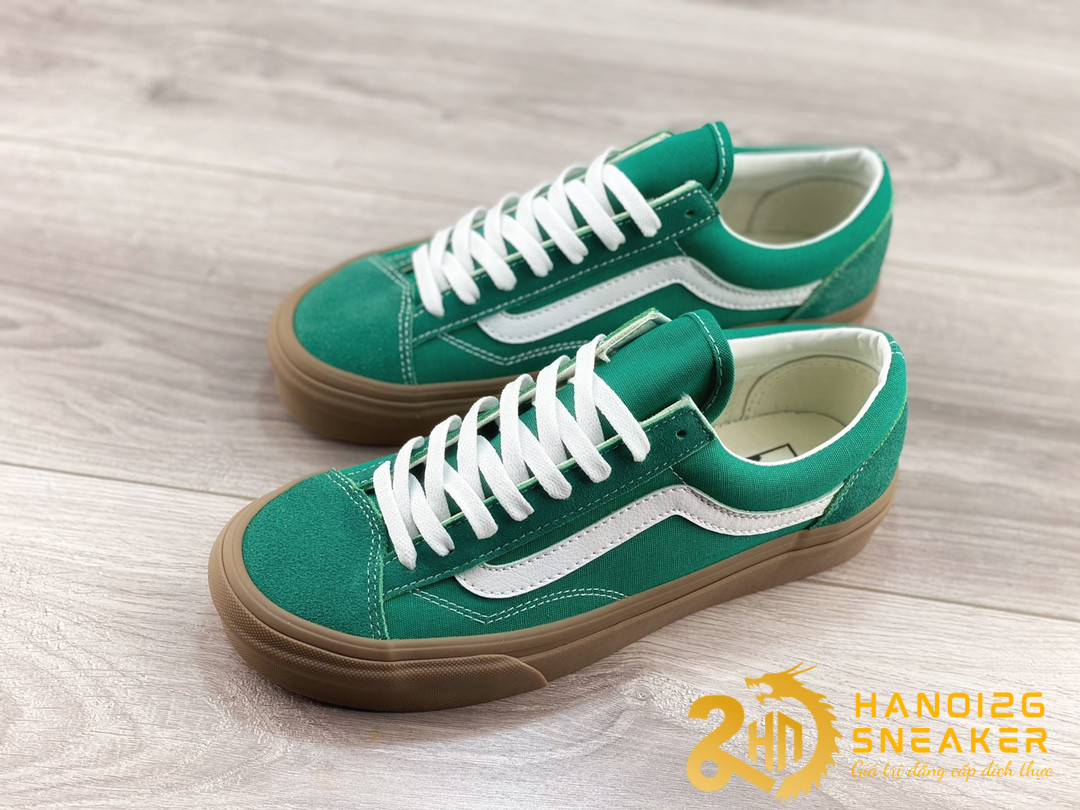 Giày Vans Style 36 Gum Raw Rubber Green (1)