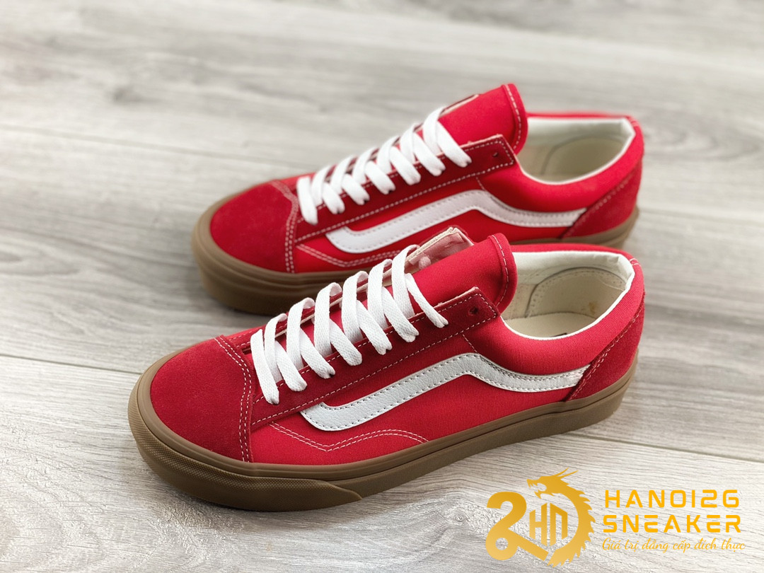 Giày Vans Style 36 Gum Raw Rubber Red (1)