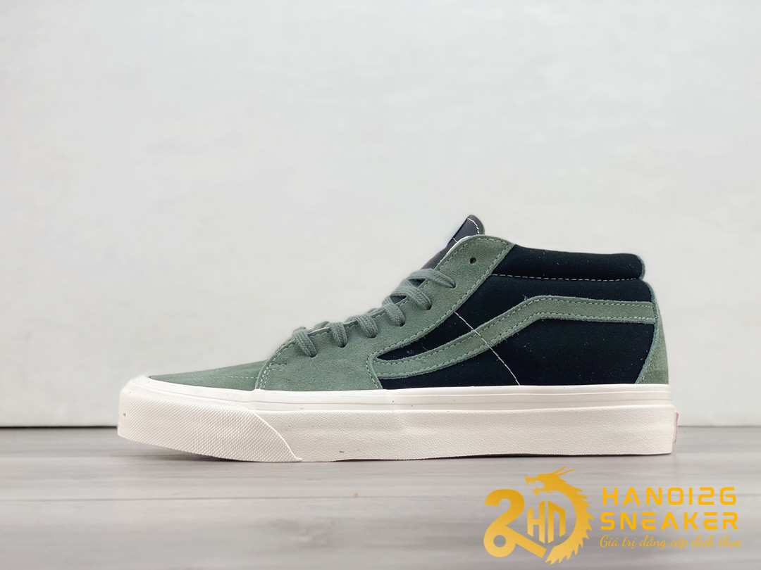 Giày Vans Vault OG SK8-Mid LX Tri-Tone Rose Green