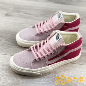 Giày Vans Vault OG SK8 Mid Tri Tone Rose Pink (1)