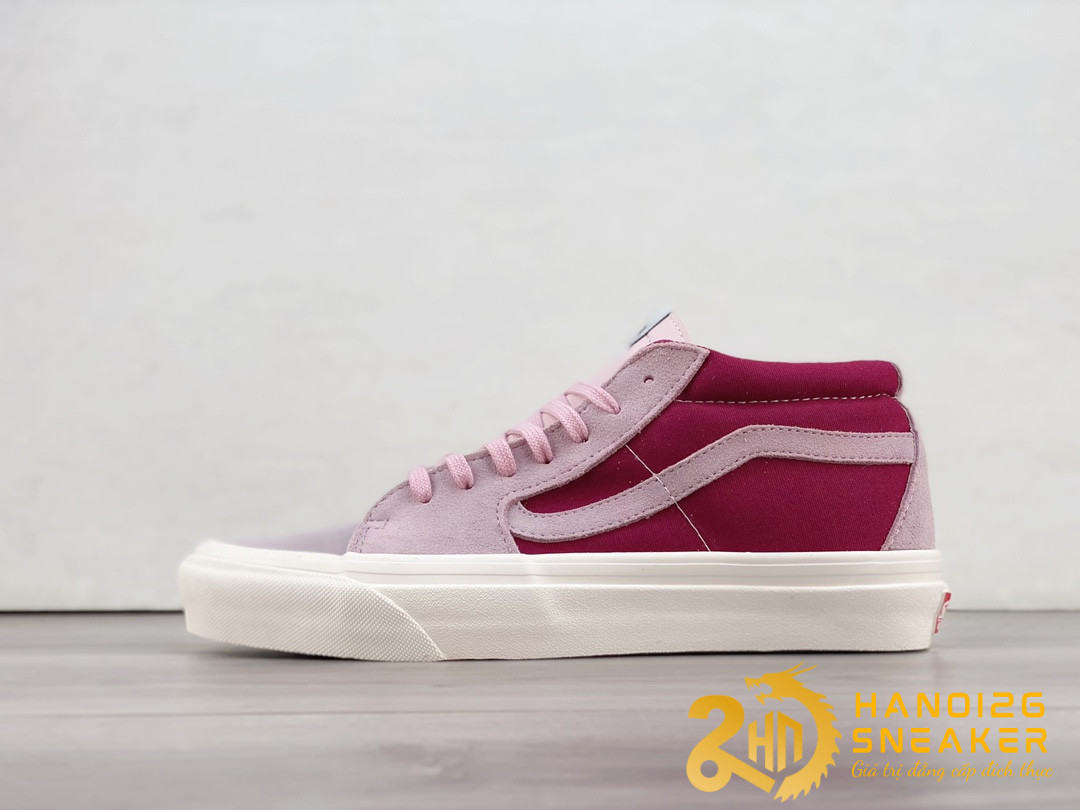 Giày Vans Vault OG SK8-Mid Tri-Tone Rose Pink