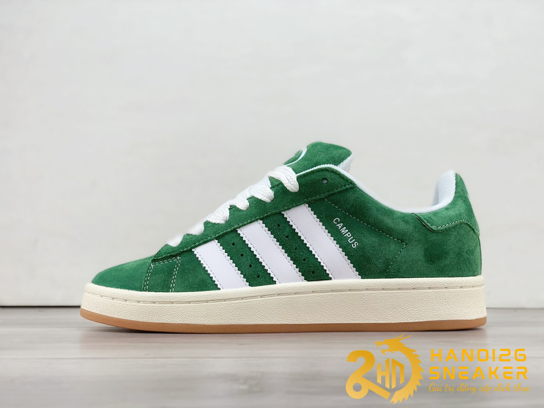 Giày Adidas Campus 00s Dark Green Cloud White