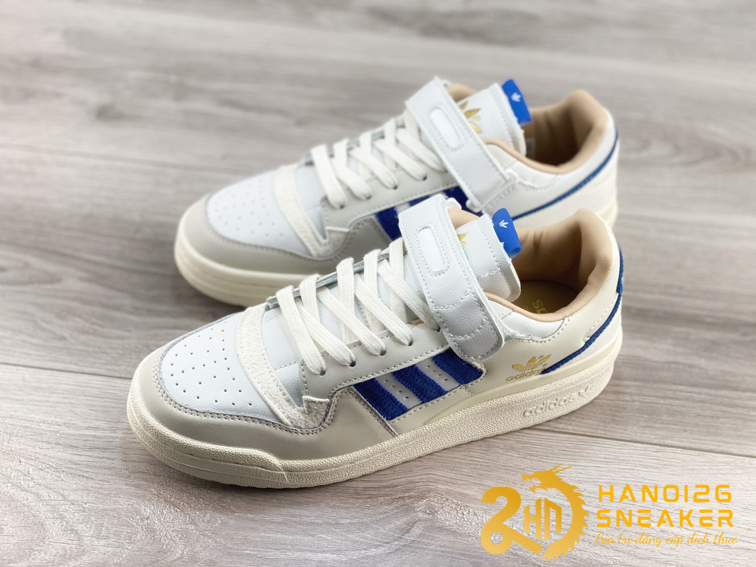 Giày Adidas Forum 84 Low Cream White Navy (8)