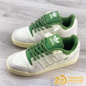 Giày Adidas Forum 84 Low Off White Green FZ6269 (1)
