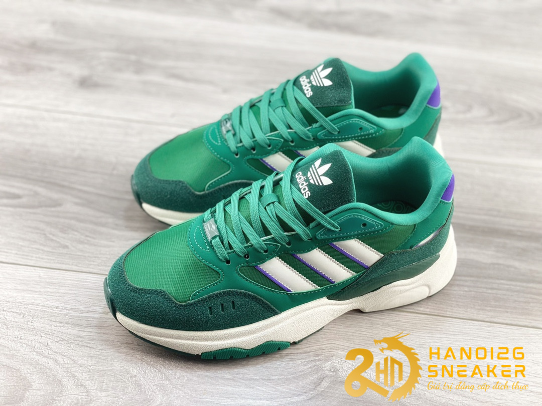 Giày Adidas Originals Retropy F90 Semi Court Green (3)