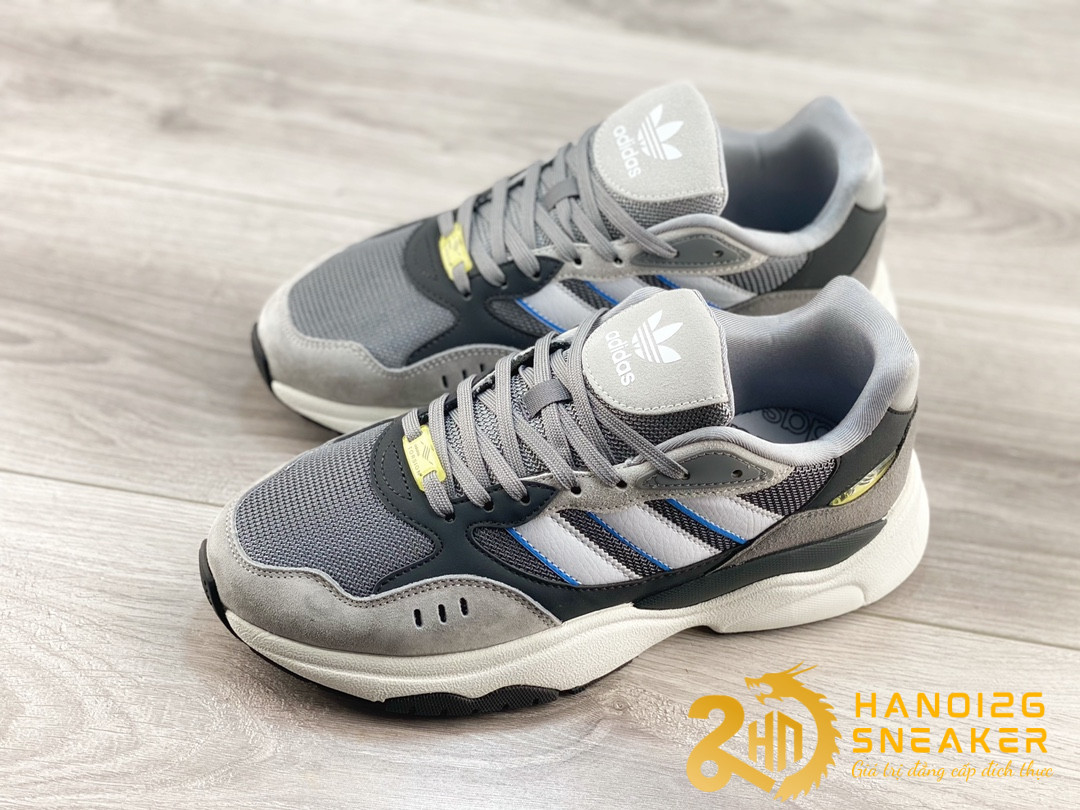 Giày Adidas Retropy F90 Grey Five Pulse Blue (1)