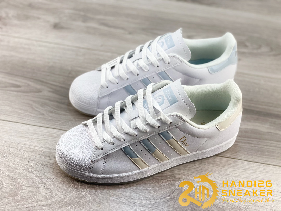 Giày Adidas Superstar ADV Dime Cloud White (1)
