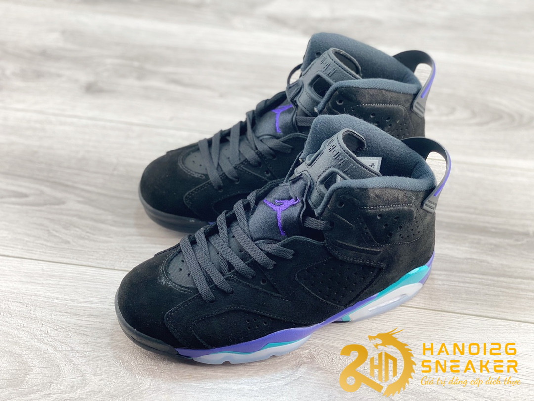 Giày Air Jordan 6 Retro Aqua Blue Purple (1)