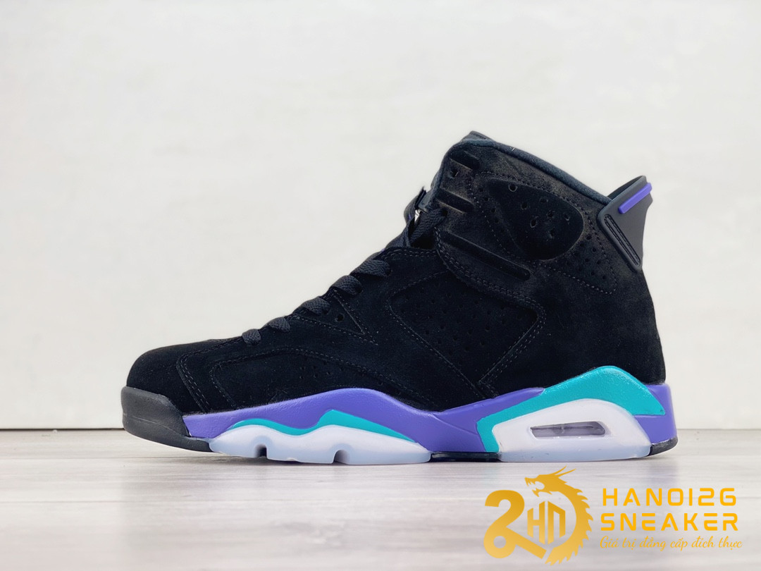 Giày Air Jordan 6 Retro Aqua Blue Purple