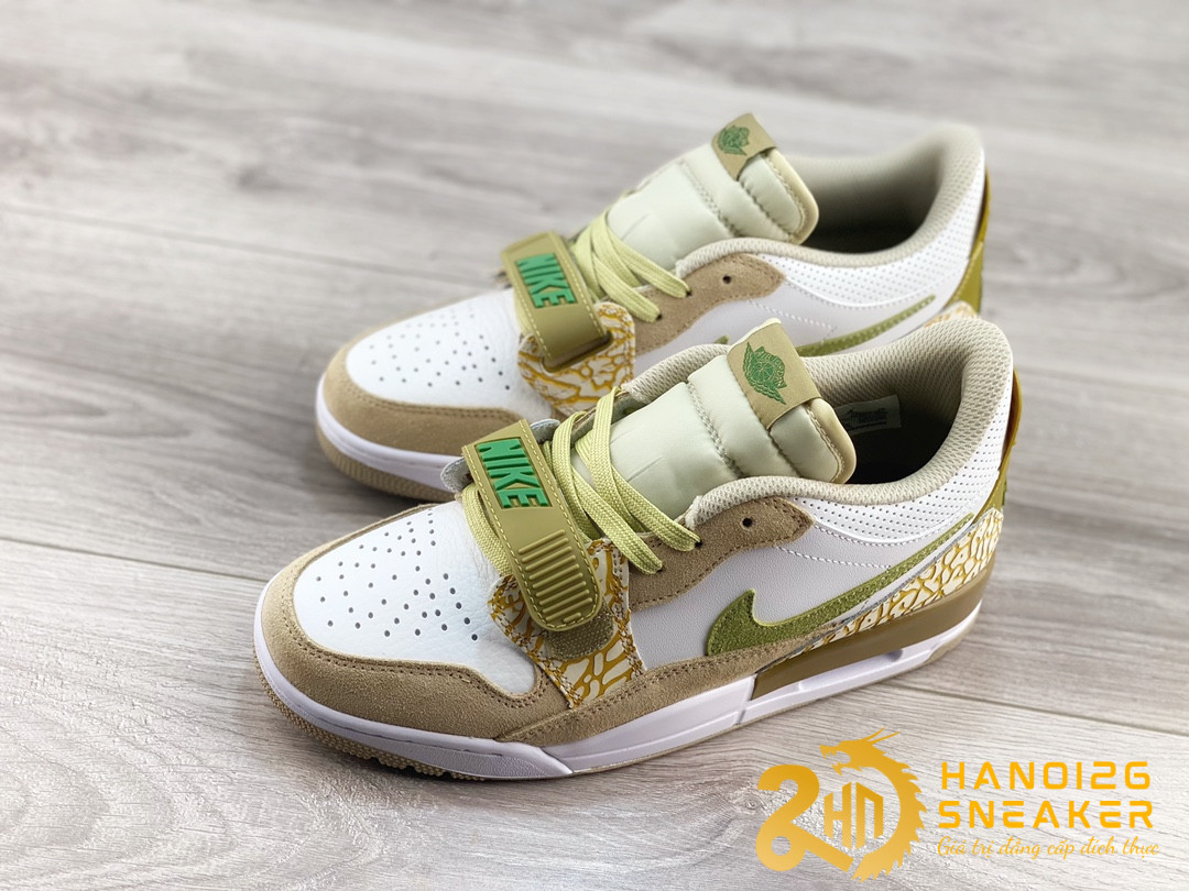 Giày Jordan Legacy 312 Low Golden Moss Alligator (1)