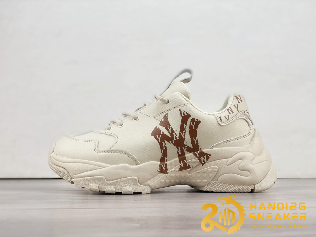 Giày MLB BigBall Chunky Monogram Ivory