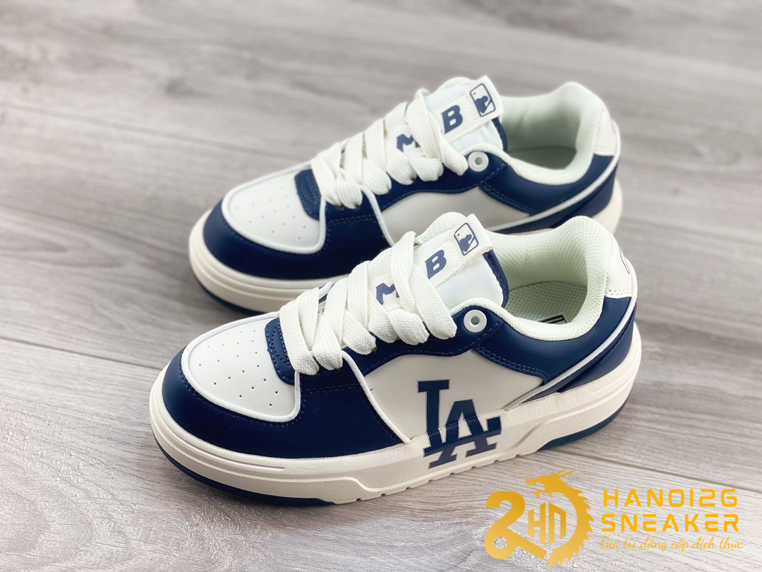 Giày MLB Chunky Liner Basic LA Navy (1)