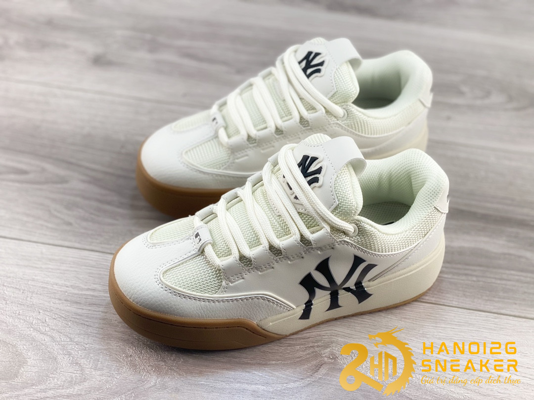 Giày MLB Chunky Wide New York Yankees White (1)