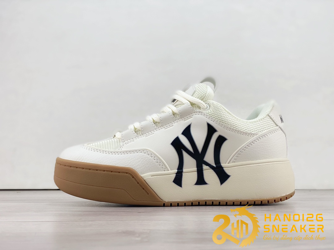 Giày MLB Chunky Wide New York Yankees White