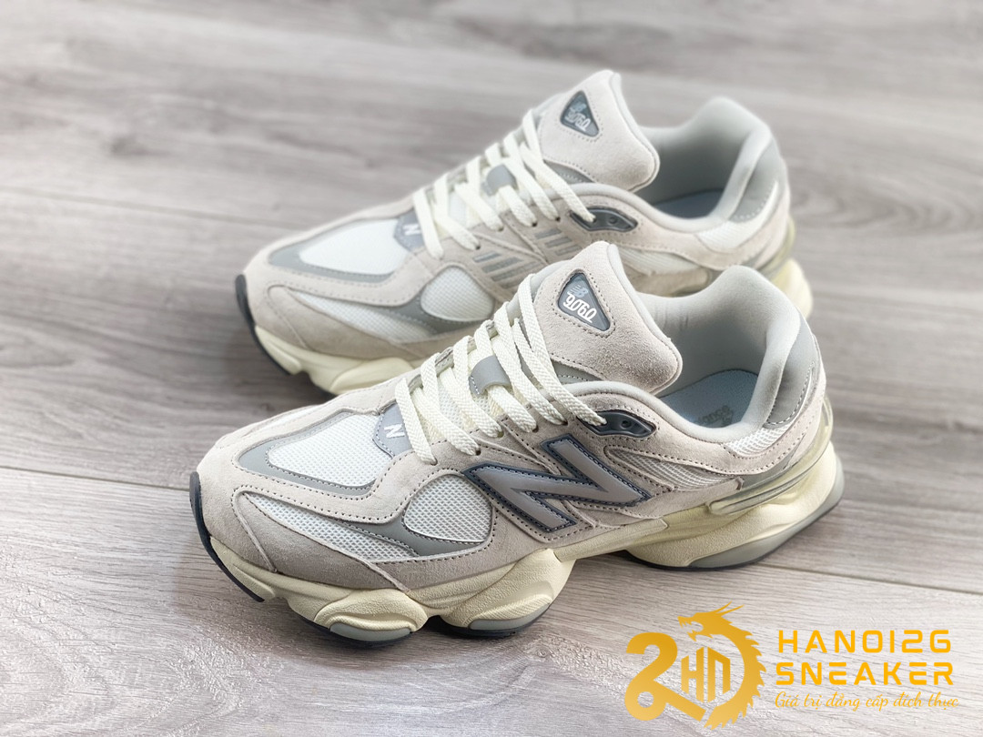 Giày New Balance 9060 Sea Salt White (1)