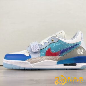 Giày Nike Air Jordan Legacy 312 Low Red White Blue