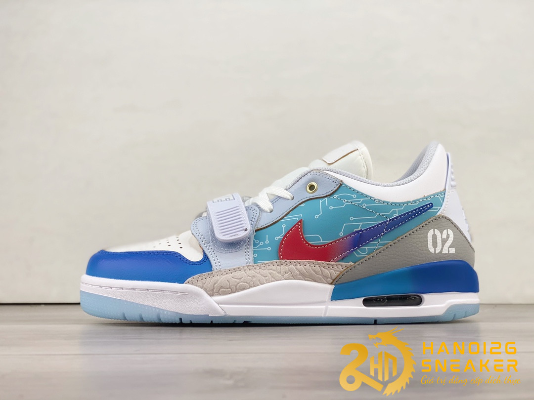Giày Nike Air Jordan Legacy 312 Low Red White Blue