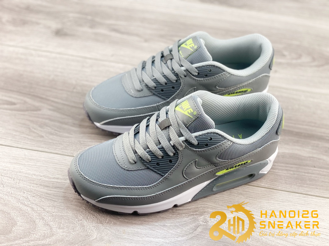 Giày Nike Air Max 90 Smoke Grey Volt (1)