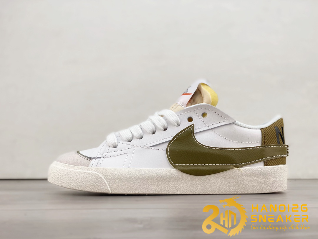 Giày Nike Blazer Low 77 Jumbo Khaki Hazel Rush