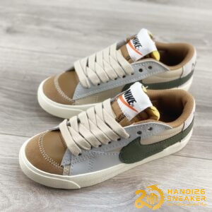 Giày Nike Blazer Low 77 Jumbo Sand Drift Olive (1)