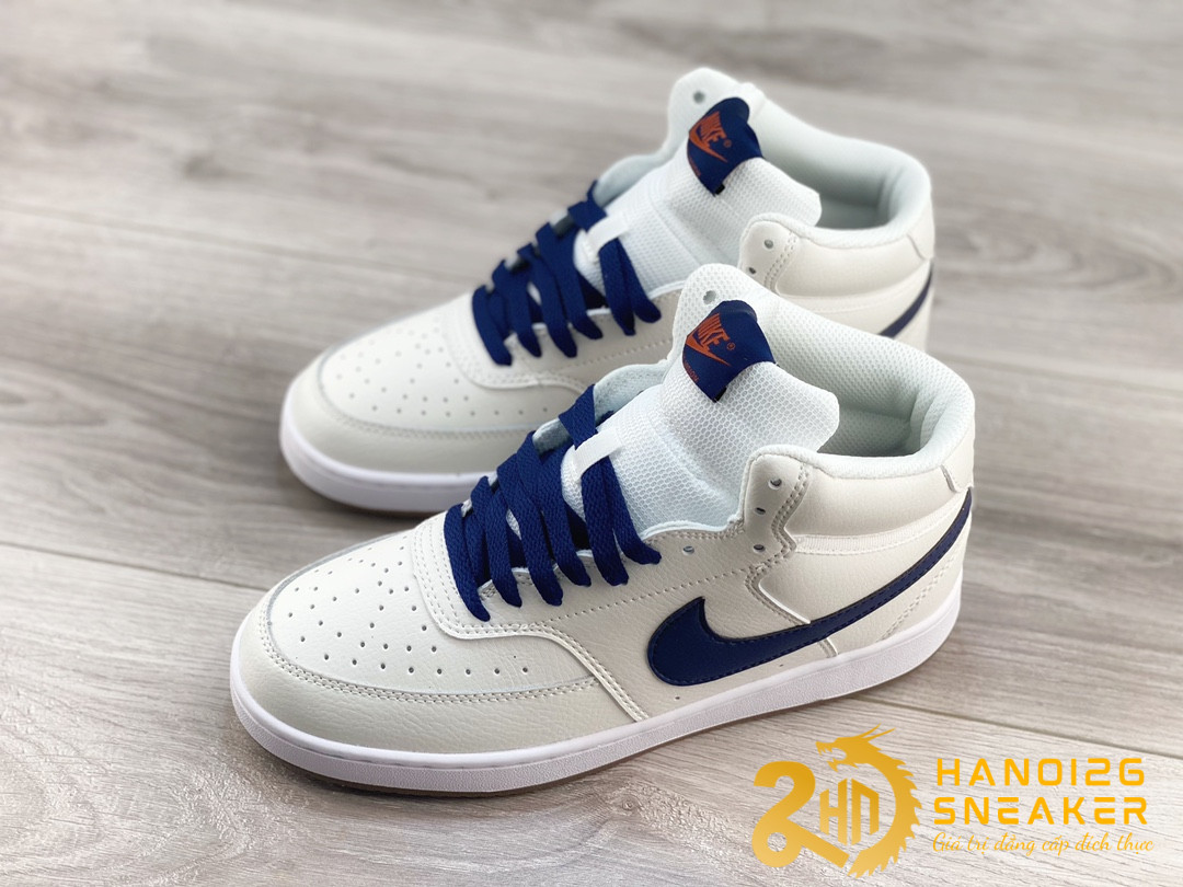 Giày Nike Court Vision Mid Summit White (1)