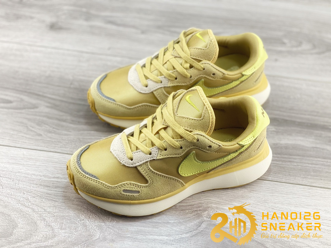 Giày Nike Phoenix Waffle University Gold (1)
