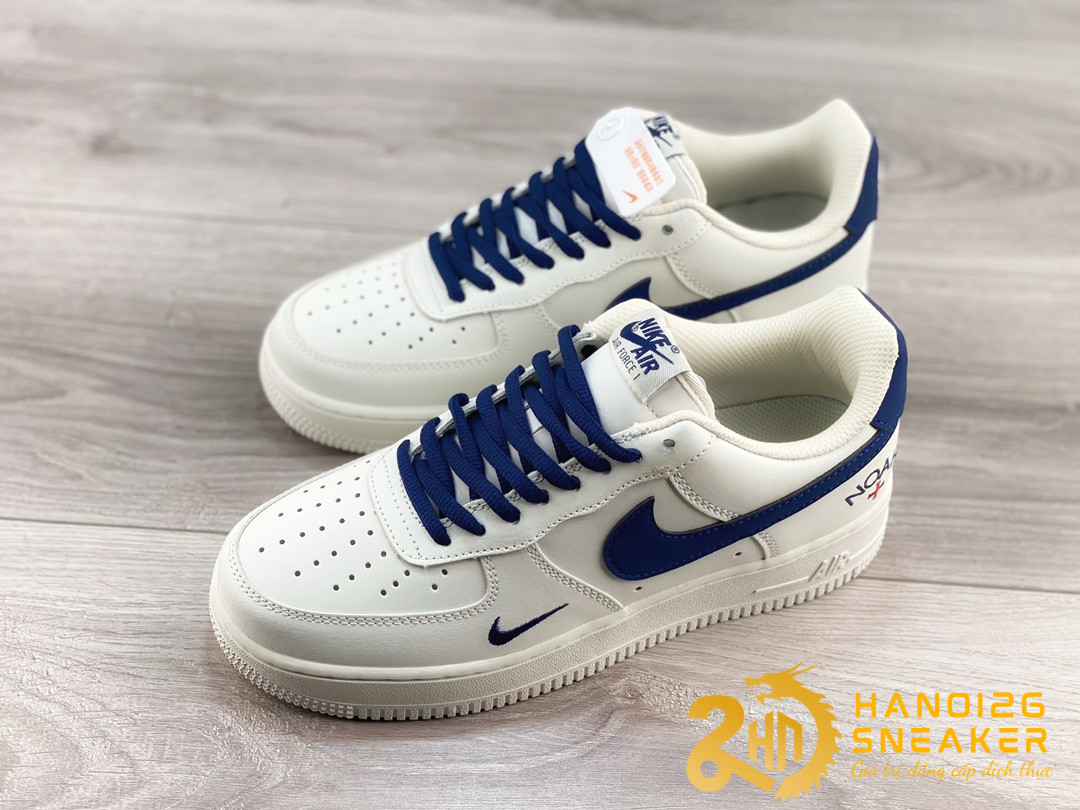 Giày Noah X Nike Air Force 1 07 Low White Navy (1)