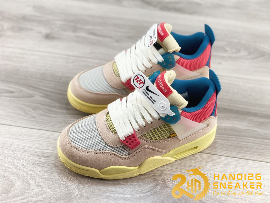 Giày Union LA X Air Jordan 4 Retro Guava Ice (1)