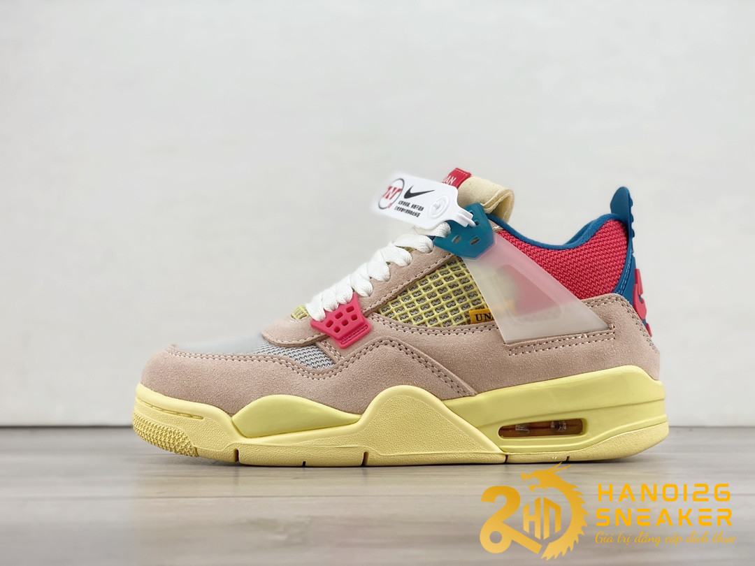 Giày Union LA x Air Jordan 4 Retro Guava Ice