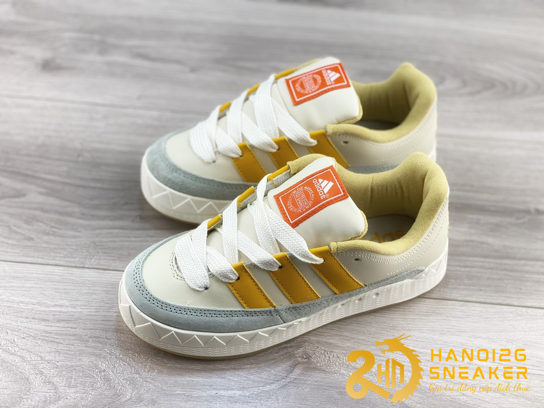 Giày Adidas Originals Adimatic Off White Preloved Orange (1)