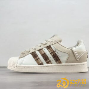 Giày Adidas Originals Superstar Pride White Brown