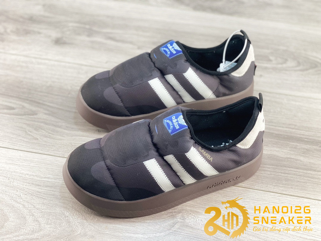 Giày Adidas Puffylette Samba Black HP6700 (1)