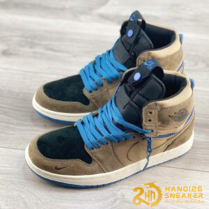 Giày Air Jordan 1 High Switch Black Brown (1)