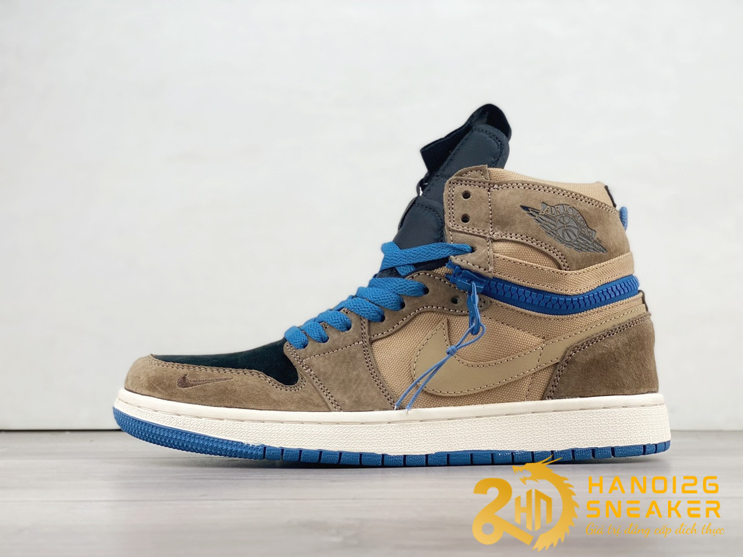 Giày Air Jordan 1 High Switch Black Brown