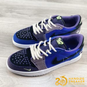 Giày Air Jordan 1 Low OG Zion Williamson Blue (1)