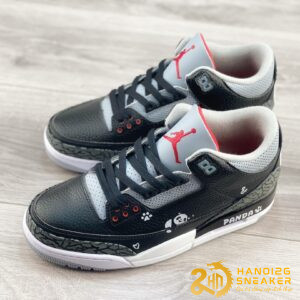 Giày Air Jordan 3 Retro Black Cement Panda (1)