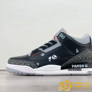 Giày Air Jordan 3 Retro Black Cement Panda