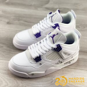 Giày Air Jordan 4 Retro Metallic Purple Panda (1)