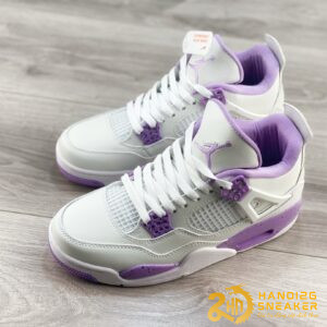 Giày Air Jordan 4 Retro Purple Oreo (1)