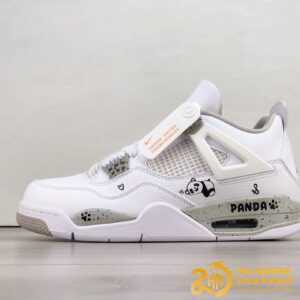 Giày Air Jordan 4 Retro White Oreo Panda