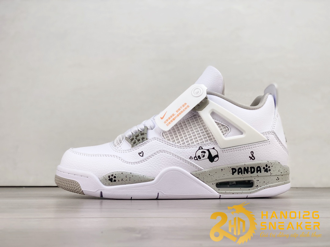 Giày Air Jordan 4 Retro White Oreo Panda