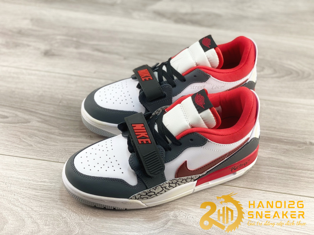 Giày Air Jordan Legacy 312 Low Fire Red (1)