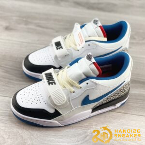 Giày Air Jordan Legacy 312 Low White Grey Blue (1)